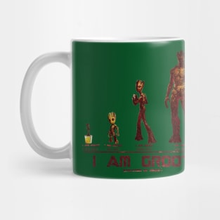 Evolution of groot alt Mug